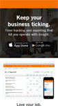 Mobile Screenshot of getharvest.com